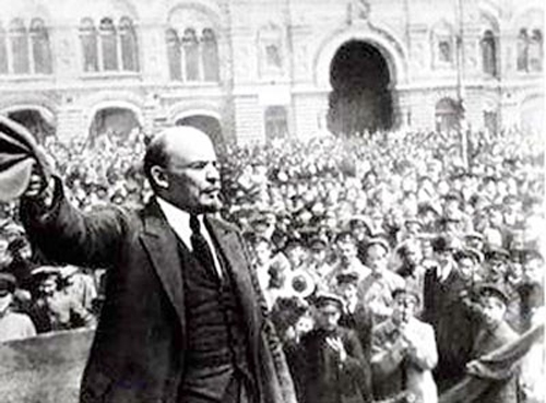 V.I.Lênin với Cách mạng Tháng Mười Nga vĩ đại - Nguồn: sggp.org.vn