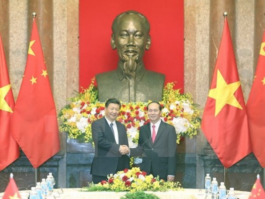 Chủ tịch nước Trần Đại Quang tiếp Tổng Bí thư Ban Chấp hành Trung ương Đảng Cộng sản Trung Quốc, Chủ tịch nước Cộng hòa nhân dân Trung Hoa Tập Cận Bình
