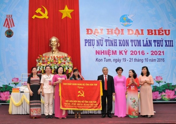 Đại hội Hội LHPN tỉnh Kon Tum lần thứ XIII, nhiệm kỳ 2016-2021