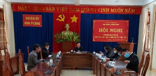 Hội nghị thẩm định Lịch sử Đảng bộ xã Pờ Ê và xã Măng Cành