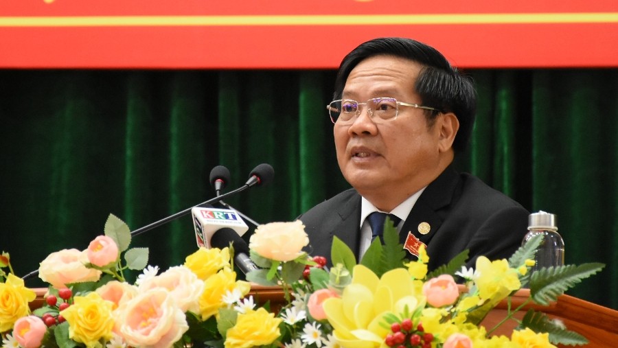 Đồng chí Phó Bí thư Tỉnh ủy, Chủ tịch UBND tỉnh Lê Ngọc Tuấn
