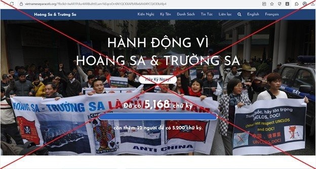 Tổ chức khủng bố Việt Tân tiếp tục “thỉnh cầu” thêm chữ ký