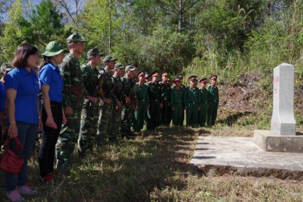 5 lực lượng tham quan tuần tra bảo vệ biên giới