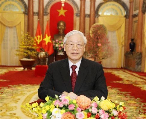 Tổng Bí thư, Chủ tịch nước Nguyễn Phú Trọng. Ảnh: Trí Dũng/TTXVN