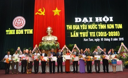 Đại hội thi đua yêu nước tỉnh Kon Tum lần thứ VII