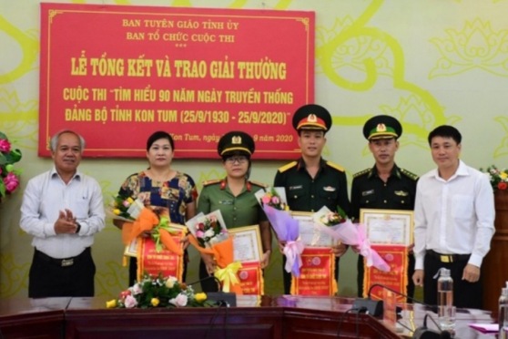 Tổng kết và trao giải Cuộc thi tìm hiểu 90 năm Ngày truyền thống Đảng bộ tỉnh Kon Tum