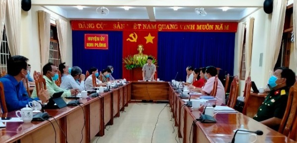 Đoàn kiểm tra 229 của Ban Thường vụ Tỉnh ủy kiểm tra tại Kon Plông