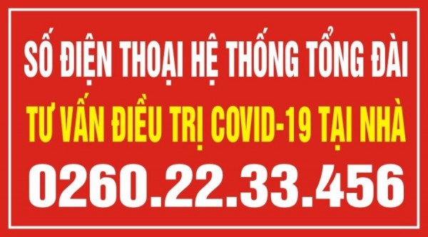 Số điện thoại tư vấn điều trị COVID-19 tại nhà được thông tin trên Cổng TTĐT tỉnh