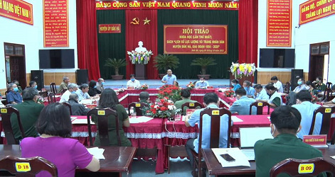 : Hội thảo góp ý dự thảo sách Lịch sử LLVTND huyện Đăk Hà, giai đoạn 1954-2020