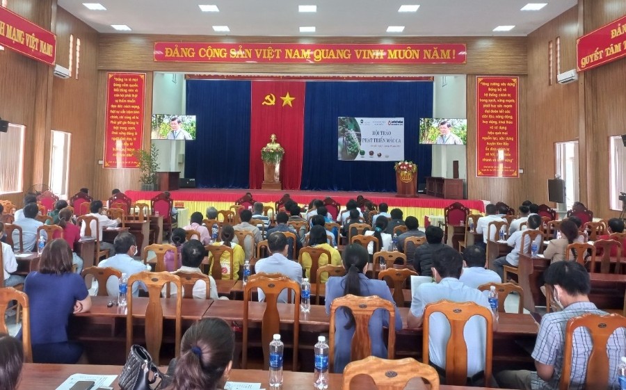 Quang cảnh Hội thảo phát triển cây Mắc ca tại huyện Kon Rẫy
